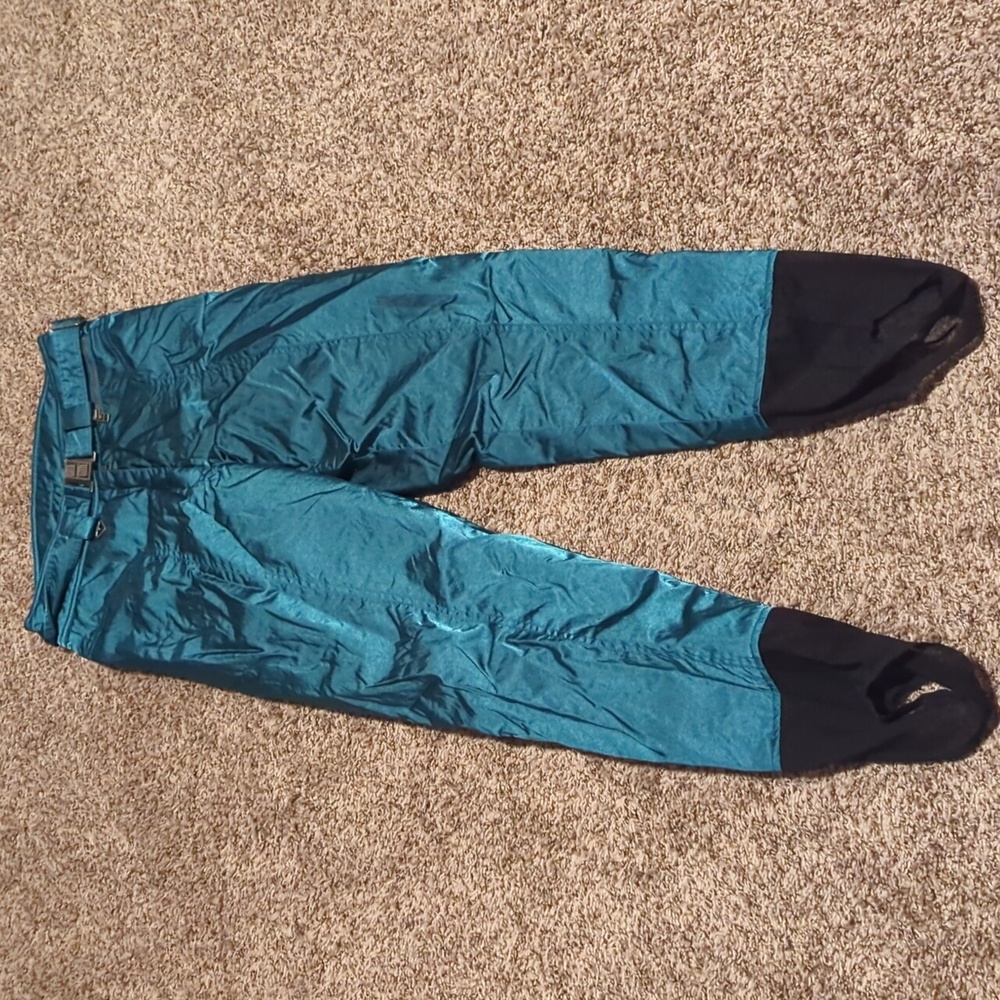 Vintage Obermeyer Teal Snow Pants
